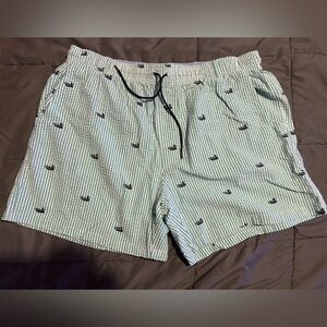 Men’s Southern Marsh Seersucker Shorts/Swim Trunks
